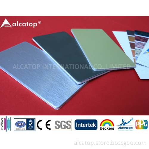 Decorative Material PE Coating Interior Alu. Composite Panel